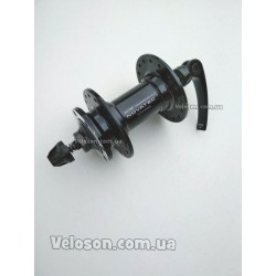 Втулка передняя 32H на пром. подшипниках NOVATEC D471SBT  алюминиевая под диск